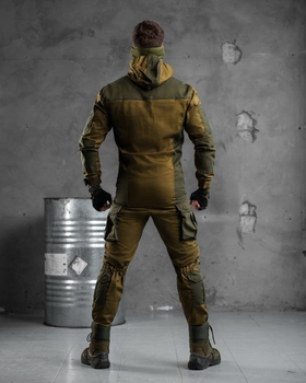 Тактичний зимовий теплий військовий комплект Grade ( Куртка + Штани + Термобілизна ), Камуфляж: Олива, Розмір: XL