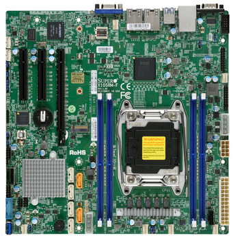 Płyta główna Supermicro MBD-X10SRM-F-O (s2011, Intel C612, PCI-Ex16)