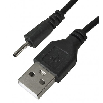 Кабель USB для заряджання 2 мм (Nokia 6101) 50 см. / Чорний