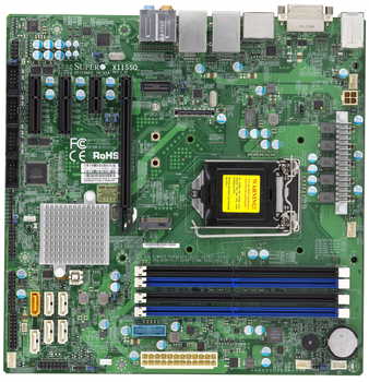 Материнська плата Supermicro MBD-X11SSQ-O (s1151, Intel Q170, PCI-Ex16)