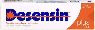 Зубна паста для профілактики та лікування ясен Desensin Pasta Dental Plus 75 мл (8427426030138)