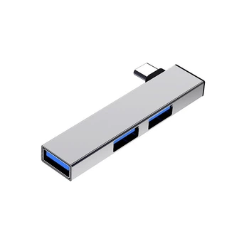 Адаптер Перехідник Type-C 3.1 на USB 3.0 для MacBook iMac Bodasan Gray (W050726)