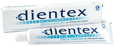 Зубная паста для чувствительных зубов Dientex IceCare Smokers 75 мл (8429449090151)