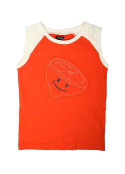 Майка для хлопчика KIABI 140 см Оранжевий (SAA-413708-Orange)