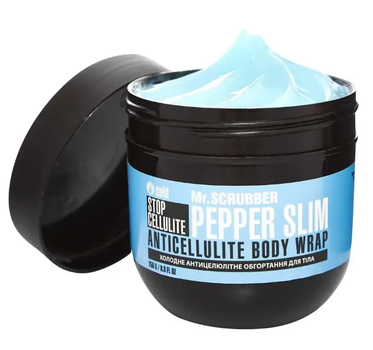 Холодное антицеллюлитное обертывание для тела Stop Cellulite Pepper Slim Mr.SCRUBBER