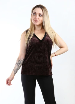 Майка NÜ Denmark S Коричневый (GDG-16835048-Brown)