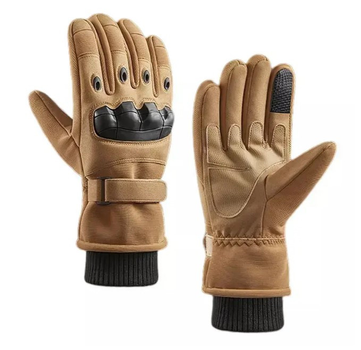 Зимние перчатки на флисе койот 30201-ХL