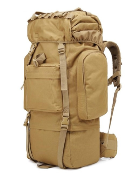Тактический походный рюкзак D3-GGL-502 65л Койот