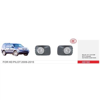 Противотуманные фары ПТФ туманки DLAA на Honda Pilot 09-11 HD-180 Хонда Пилот V10715