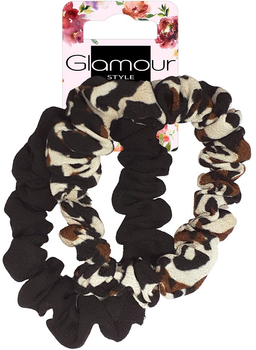 Zestaw gumek do włosów Glamour 2 szt (5902704176188)