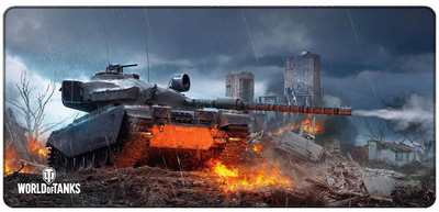 Килимок для миші WORLD OF TANKS Centurion Action X Fired Up, XL 42x90 см