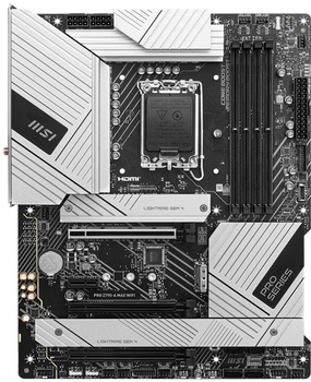 Материнская плата MSI Pro Z790-A MAX WIFI (s1700, Intel Z790, PCI-Ex16)