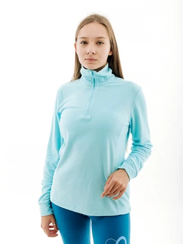 Жіноча Кофта CMP WOMAN SWEAT Блакитний 2XS (7d3G27836-L219 2XS)