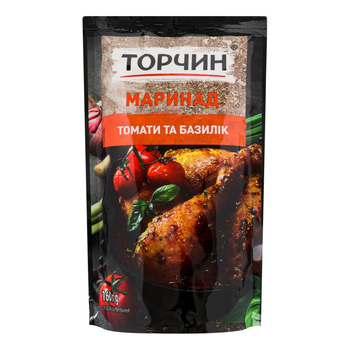 Маринад Торчин для курки томати та базилік 160 г (7613036655804)