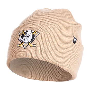 Шапка 47 Brand MLB ANAHEIM DUCKS HAYMAKER Бежевый One size (7dH-HYMKR25ACE-KH One size)