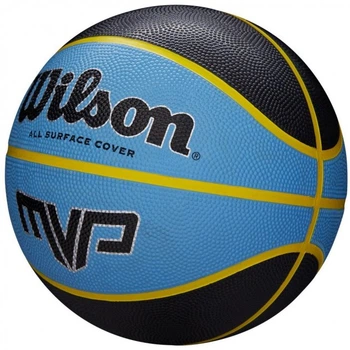 Мяч баскетбольный Wilson MVP 275 black/blue size 5 (WTB9017XB05 5)