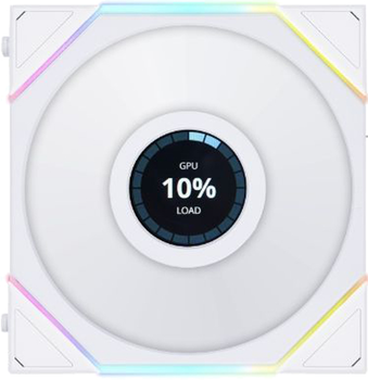 Набор вентиляторов Lian Li TL LCD 120-3 White (G99.12TLLCD3W.00)