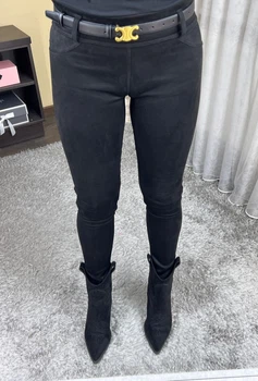 Fashions • Брюки женские на меху Caroline Fashions 62-64 черный (№159(мех)-ол-мн)