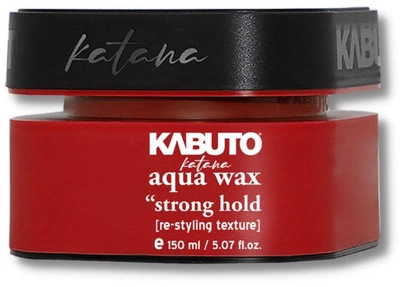 Wosk Kabuto Katana Aqua Wax Red Strong Hold mocno utrwalający wodny 150 ml (8683372110878)