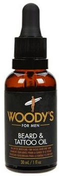 Олія для бороди й татуювань Woody's зволожувальна 30 мл (675153977883)
