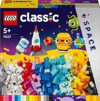 Конструктор LEGO Classic Творчі космічні обʼєкти 450 деталей (11037)