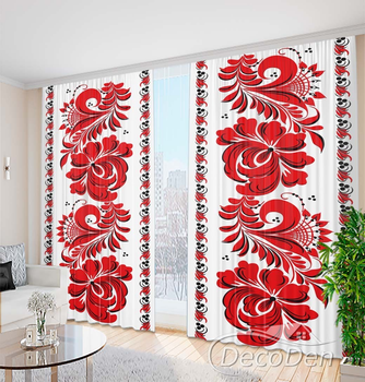 Фото Штори PHOTODECOR "Петриківський розпис 7"