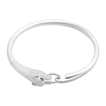 Серебряный браслет с фианитами, вес изделия 15,4 гр (60001912)