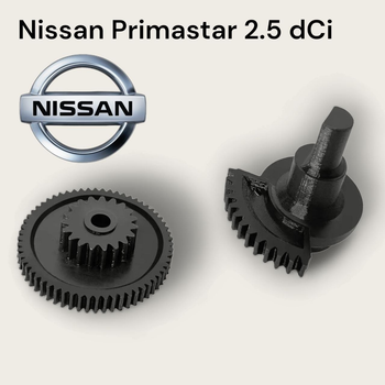 Шестерні клапана ЄДР ремкомплект EGR Nissan IPrimastar 2.5 dCi Ніссан Примастар ЄГР A2C53094175 6NU010171941 8200222772