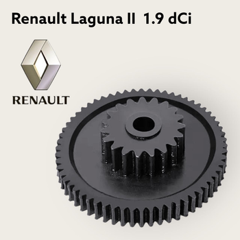 Шестерня клапана ЄДР ремкомплект EGR dCi 1.9 подвійна Рено Лагуна кругла Renault Laguna A2C53025930 ЄГР A2C53082890 A2C53182341