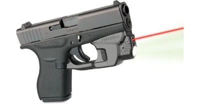 Цілепокажчик LaserMax на скобу для Glock 42/43 з ліхтарем (червоний)