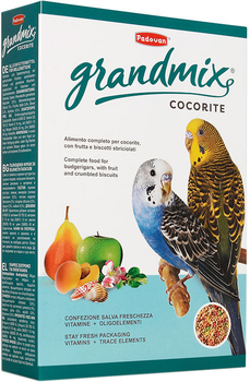 Повседневный корм для волнистых попугаев Padovan GrMix Cocorite 400 г (PP00276)