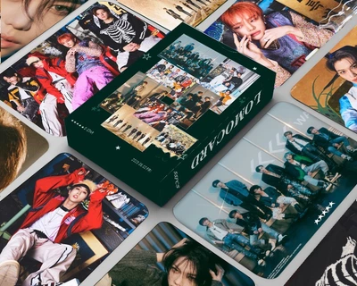 Фотокарточки K-POP lomo card карточки Stray Kids - Wuxing - 55 шт