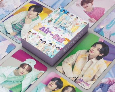 Фотокарточки K-POP lomo card карточки Stray Kids - Air ful - 55 шт