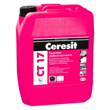 Ґрунтовка глибокопроникна Ceresit CT 17 10 л
