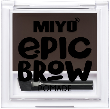 Помада для брів Miyo Epic Brow Pomade 02 Rebelious Brown 4.5 г (5902659551771)