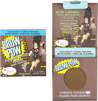 Puder do brwi TheBalm Brow Pow Eyebrow Powder Light Brown 1.2 g (681619816970)