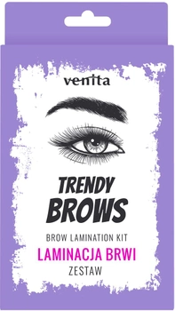 Zestaw do laminacji brwi Venita Trendy Brows 25 g (5902101520928)