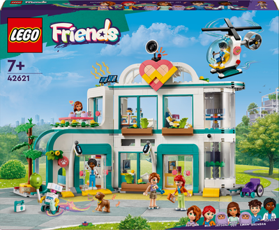 Zestaw klocków Lego Friends Szpital w mieście Heartlake 1045 części (42621)