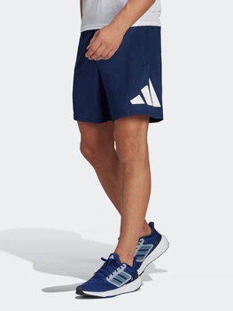Спортивні шорти чоловічі Adidas Performance TR-ES LOGO SHO IB8124 M-7 Dkblue/White (4065432951876)
