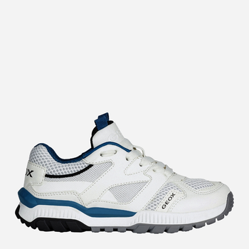 Підліткові кросівки для хлопчика Geox J02AXC-014BU-C1ZJ4 37 Білі (8054730445879)