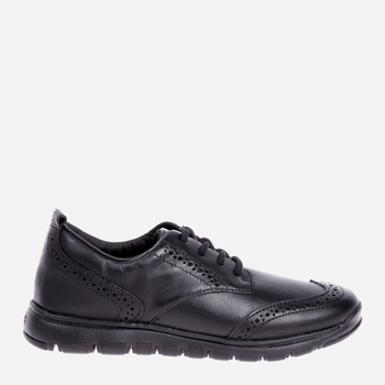 Підліткові шкіряні кросівки для хлопчика Geox J843NB-043BC-C9999 35 Чорні (8058279483262)