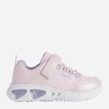 Buty sportowe dziecięce dla dziewczynki na rzepy Geox J25E9A-0ANAJ-C8842 32 Różowe (8050036540164)