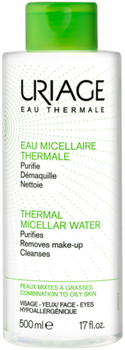 Woda micelarna Uriage Thermal Micellar Water Combination To Oily Skin 500 ml (3661434003677)
