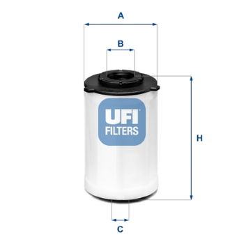 Фільтр паливний UFI 26.H2O.03