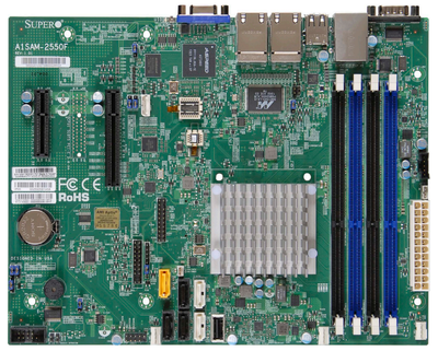 Материнская плата Supermicro MBD-A1SRM-2558F-O (s1283, SoC, PCI-Ex8)