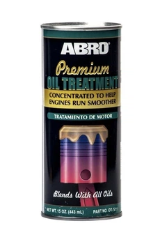Присадка в двигатель ABRO Oil Treatment Premium 443 мл (OT-511)