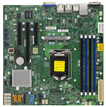 Материнская плата Supermicro MBD-X11SSL-F-B (s1151, Intel C232, PCI-Ex16)