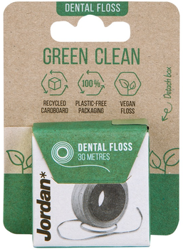 Зубна нитка Jordan Green Clean екологічна 30 м (7046110037171)