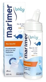 Rozpylać dla nosa Gilbert Marimer Baby Hypertonic Spray 100 ml (3518646672033)