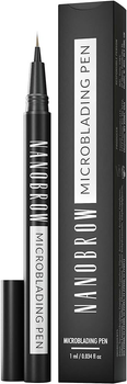 Олівець для брів Nanobrow Microblading Pen Warm Brown 1 мл (5905669547536)